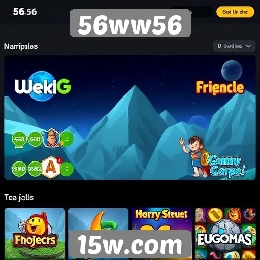 Jogos mais populares do site 56ww56 em análise