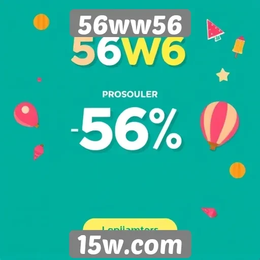 Avaliação das promoções no site 56ww56